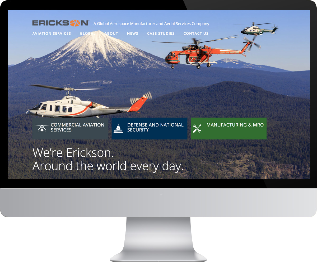 Erickson Incorporated website